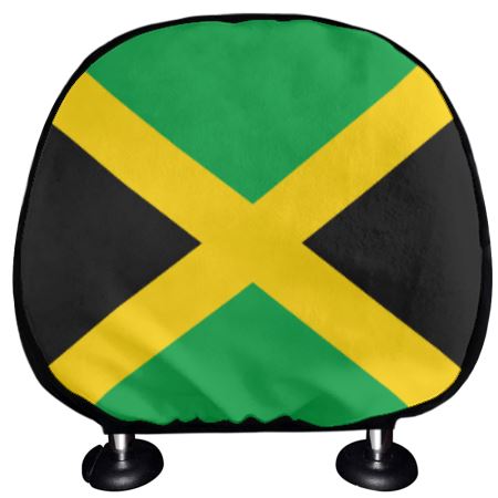 Jamaica Headrest Cover - CaribeHeart Jamaica